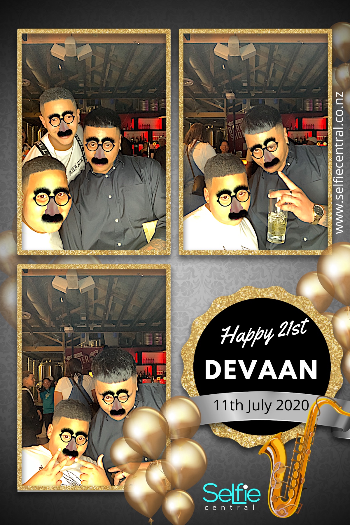 Happy 21st Devaan | View more photos from the event at gallery.photobooth.co.nz/u/SelfieCentral/Happy-21st-Devaan
